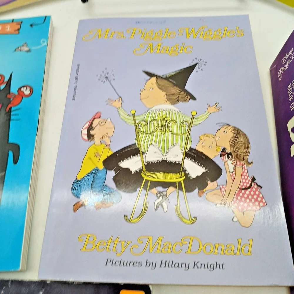 Disney Princess The Little Book of Big Ideas Children Book lot Mrs Piggle Wiggle